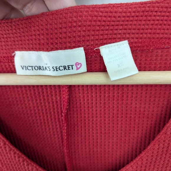 Vintage Victoria's Secret Red Thermal One Piece Pajamas - Picture 11 of 11